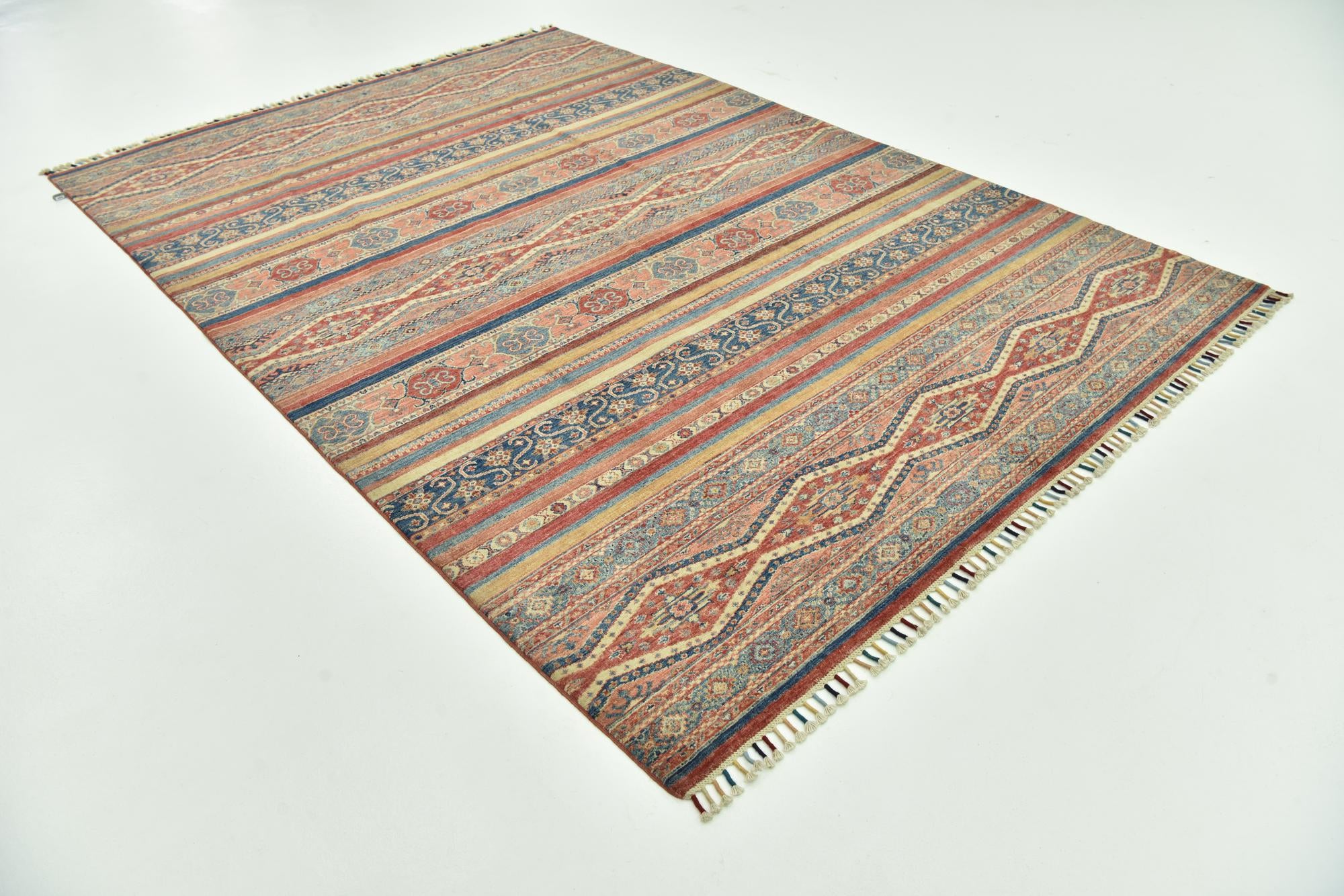 6' 7 x 9' 8 Hand Knotted Ariana Ziegler Wool Rug