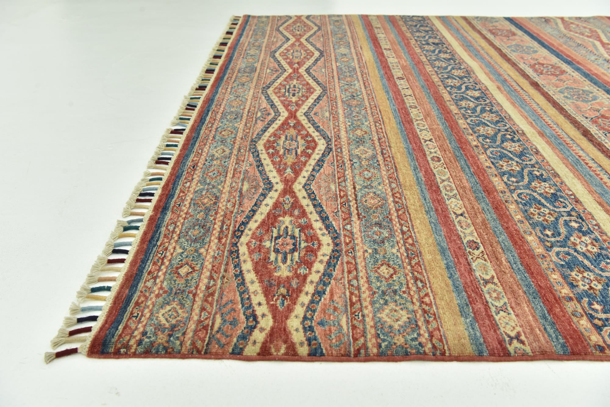 6' 7 x 9' 8 Hand Knotted Ariana Ziegler Wool Rug