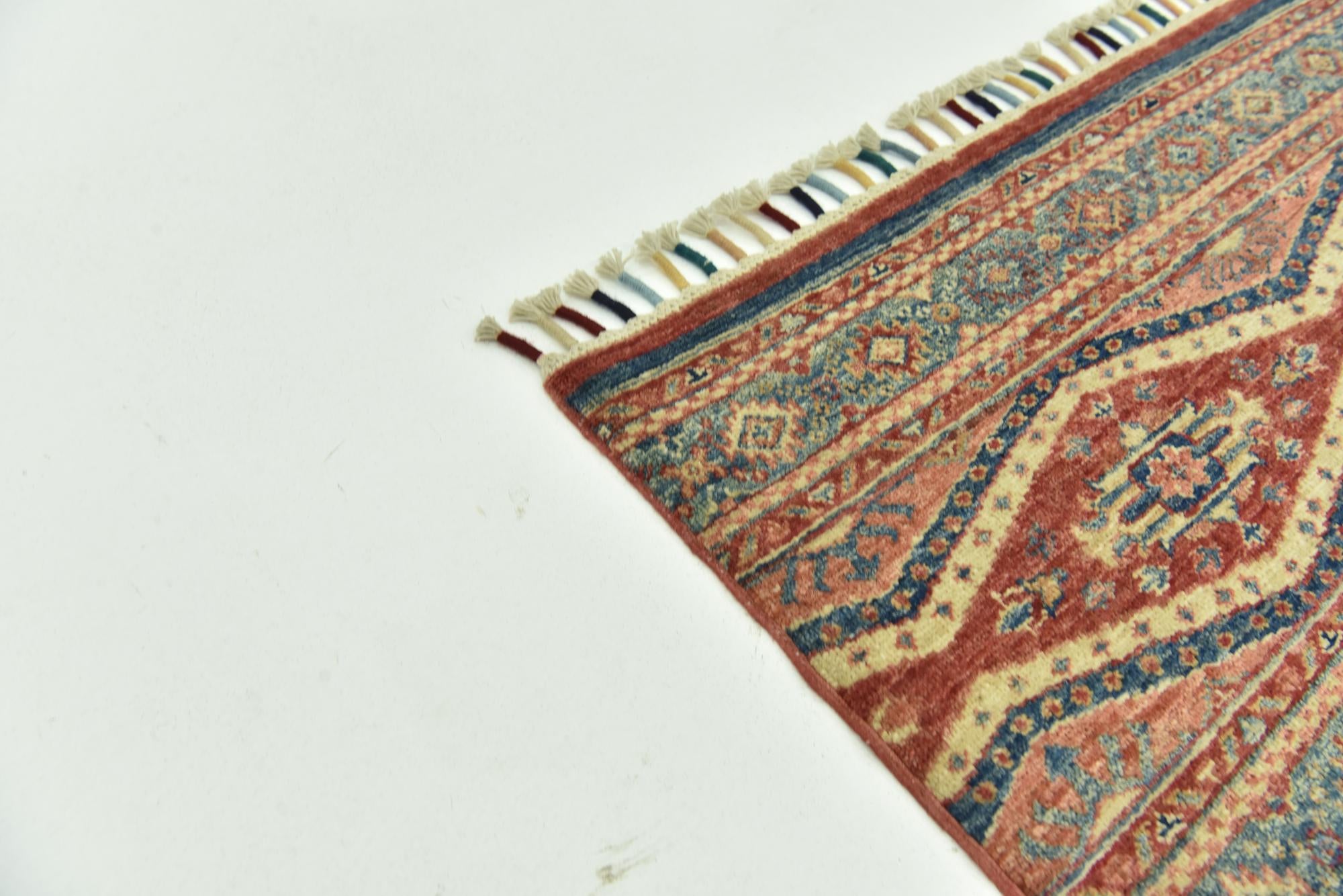 6' 7 x 9' 8 Hand Knotted Ariana Ziegler Wool Rug