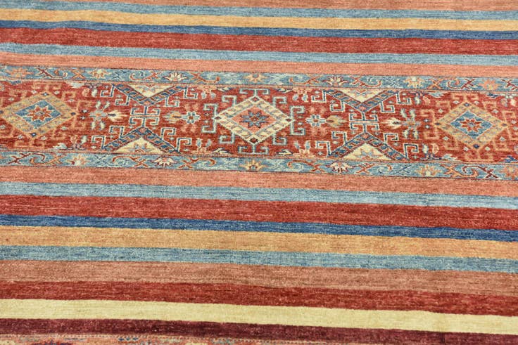 Detail image of 5' 6 x 8' 2 Hand Knotted Ariana Ziegler Rug