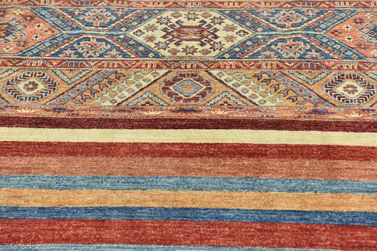 Detail image of 5' 6 x 8' 2 Hand Knotted Ariana Ziegler Rug