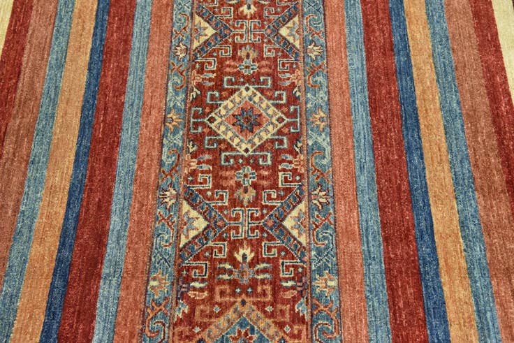 Detail image of 5' 6 x 8' 2 Hand Knotted Ariana Ziegler Rug