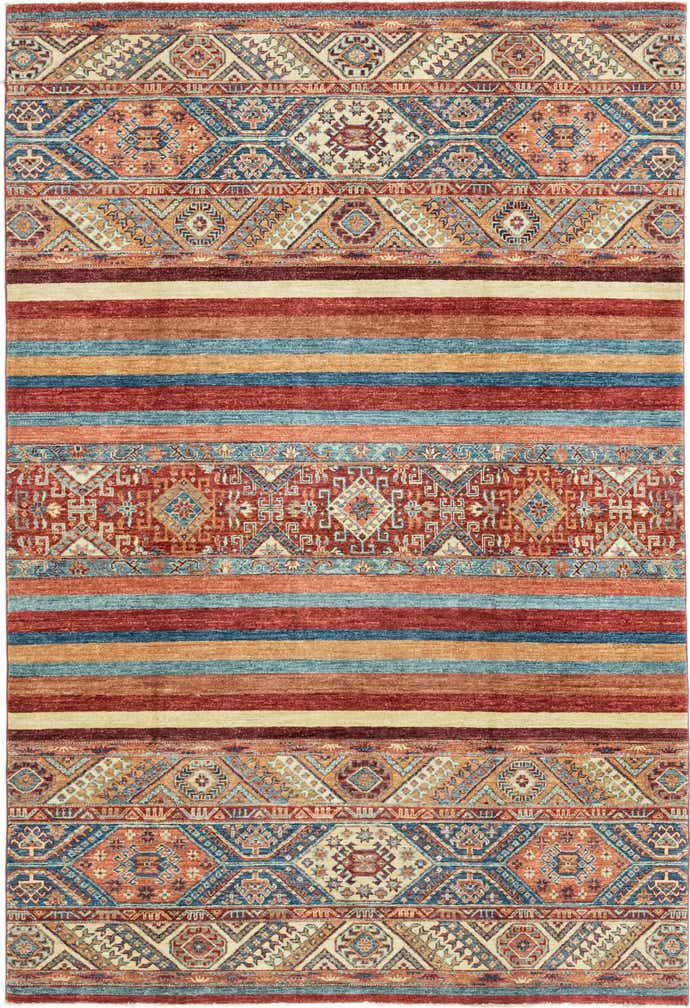 5' 6 x 8' 2 Hand Knotted Ariana Ziegler Rug