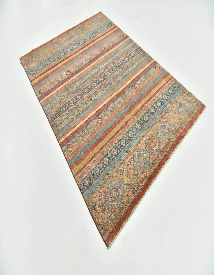 Detail image of 5' 6 x 7' 7  Hand Knotted Ariana Ziegler Rug