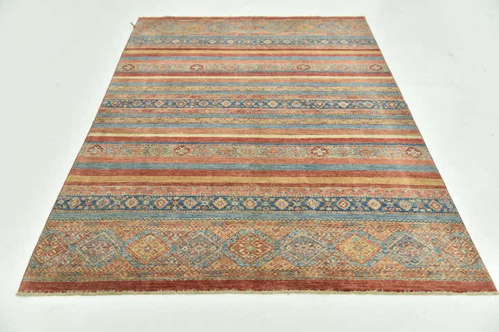 5' 6 x 7' 7 Hand Knotted Ariana Ziegler Rug