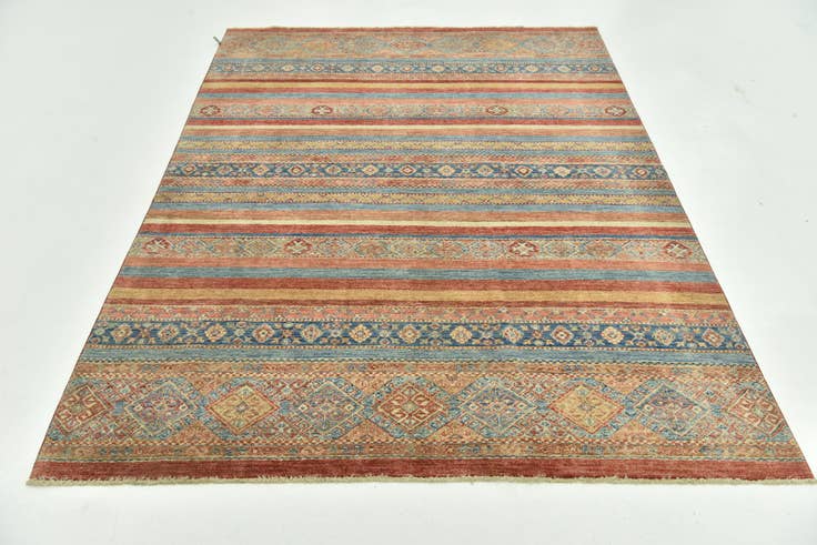 Detail image of 5' 6 x 7' 7 Hand Knotted Ariana Ziegler Rug