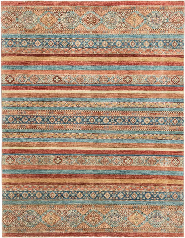 Detail image of 5' 6 x 7' 7 Hand Knotted Ariana Ziegler Rug