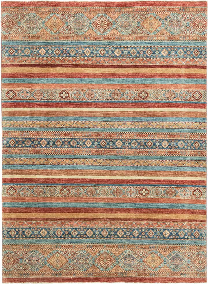 5' 6 x 7' 7 Hand Knotted Ariana Ziegler Rug