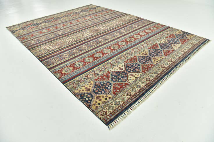 Detail image of 8' 9 x 11' 10 Hand Knotted Ariana Ziegler Rug