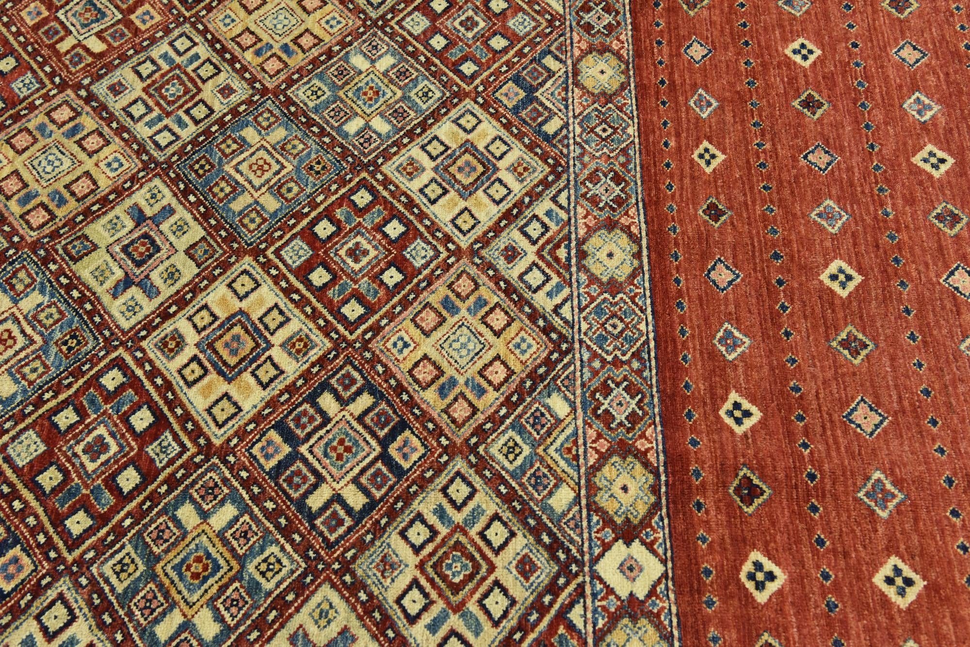 9' 9 x 14' Hand Knotted Ariana Ziegler Rug