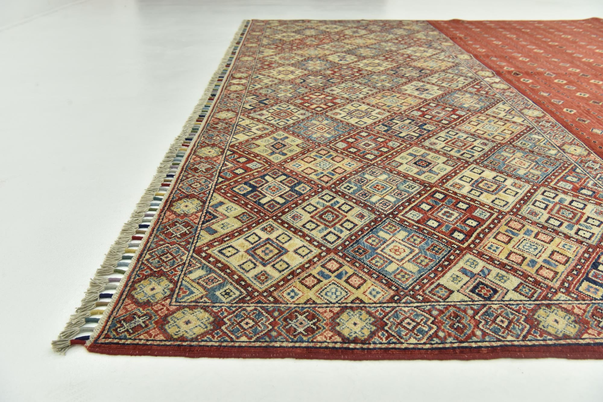 9' 9 x 14' Hand Knotted Ariana Ziegler Rug