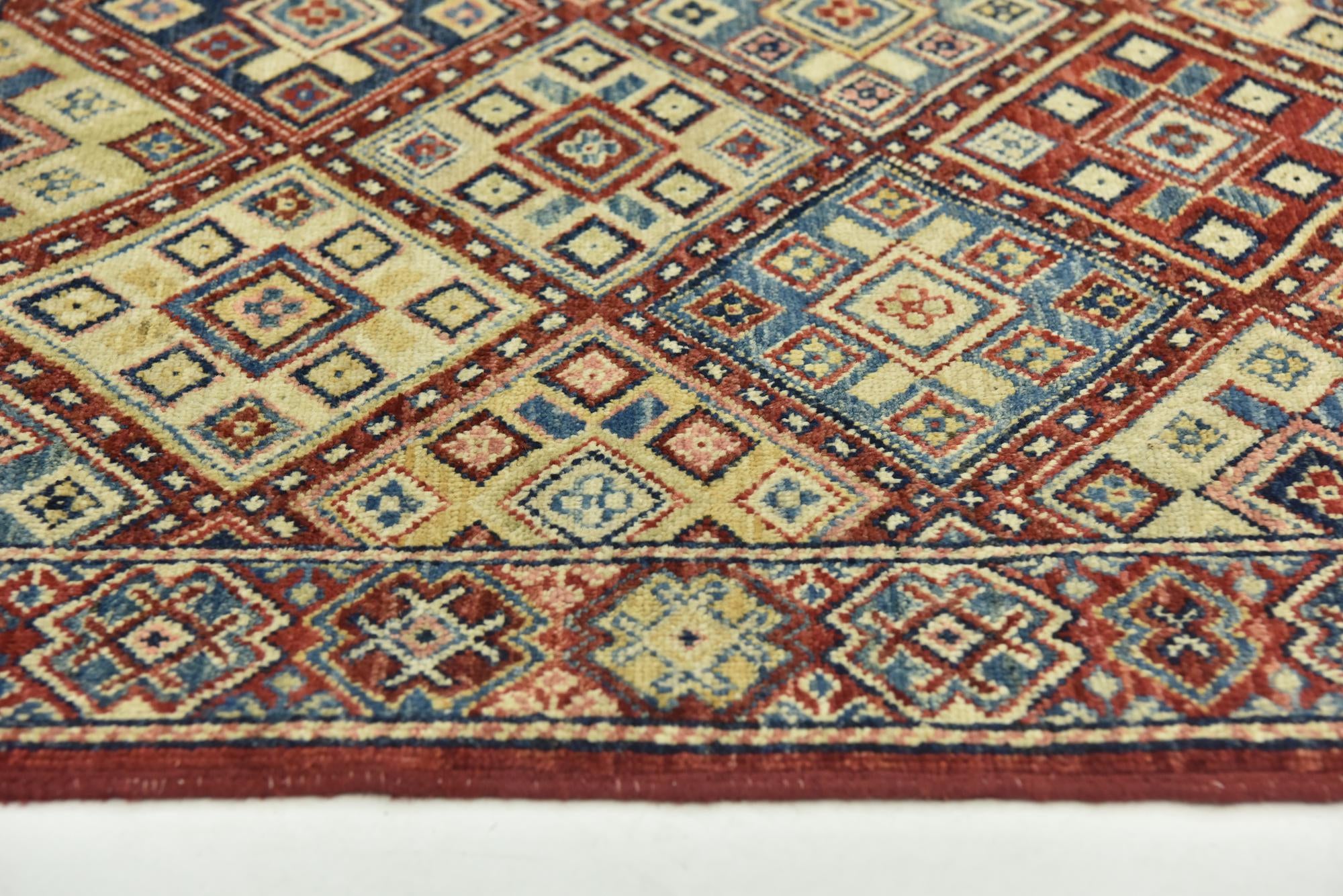 9' 9 x 14' Hand Knotted Ariana Ziegler Rug