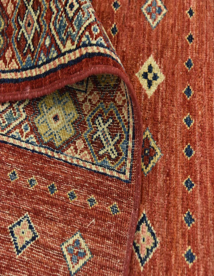 Detail image of 9' 9 x 14'  Hand Knotted Ariana Ziegler Rug