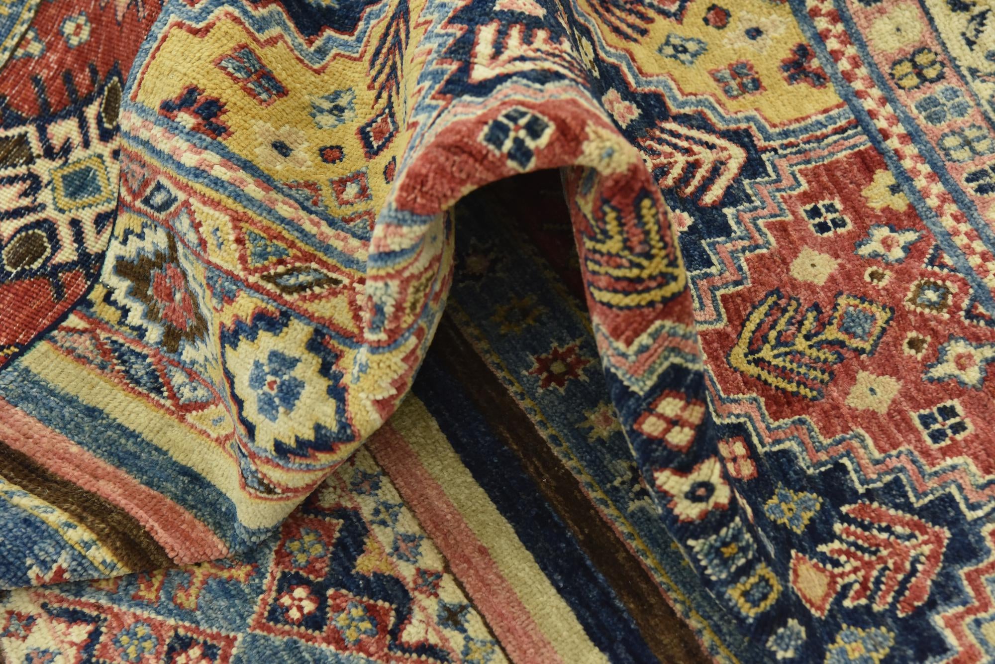 8' 7 x 12' Hand Knotted Ariana Ziegler Rug