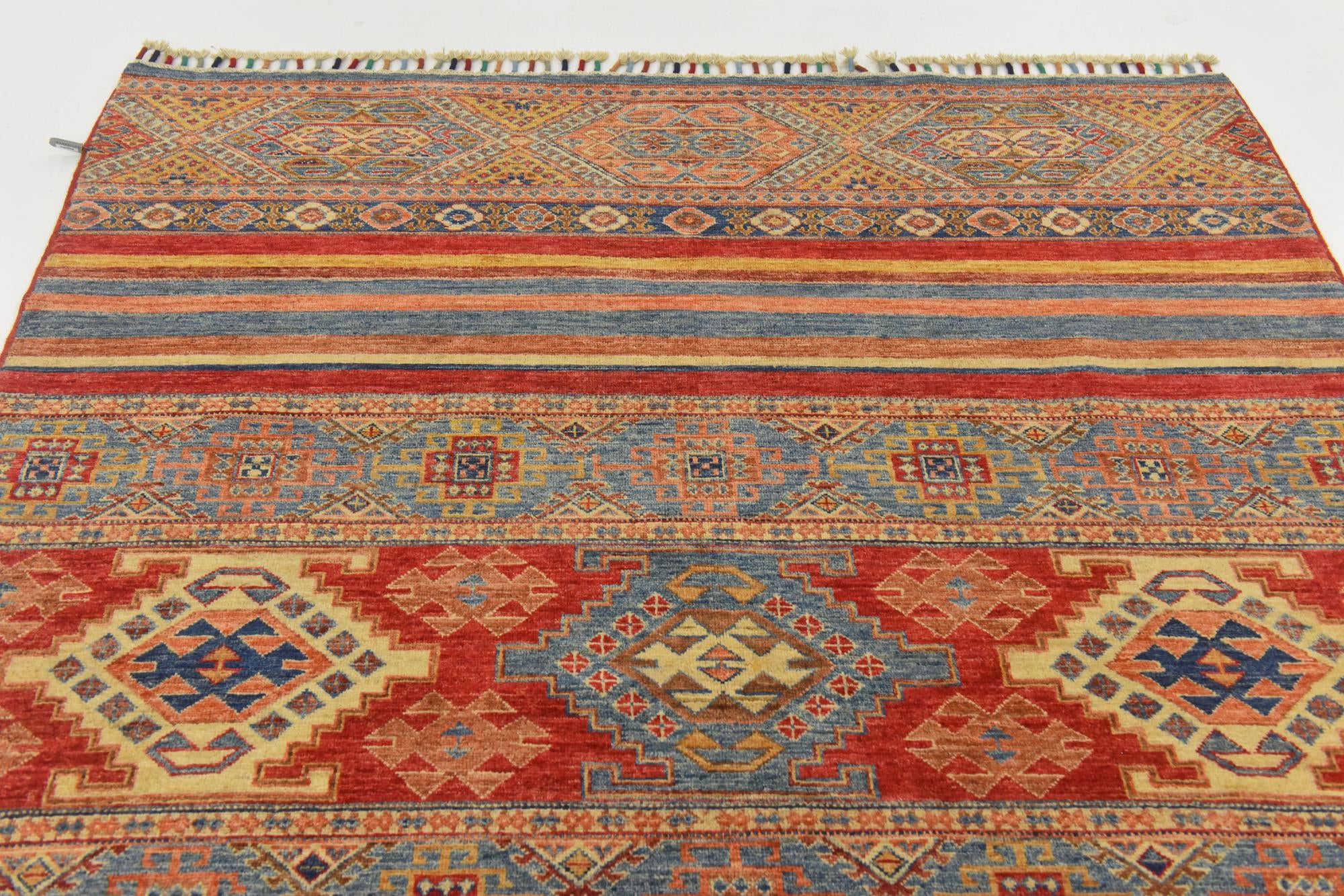 4' 11 x 6' 3 Hand Knotted Ariana Ziegler Rug