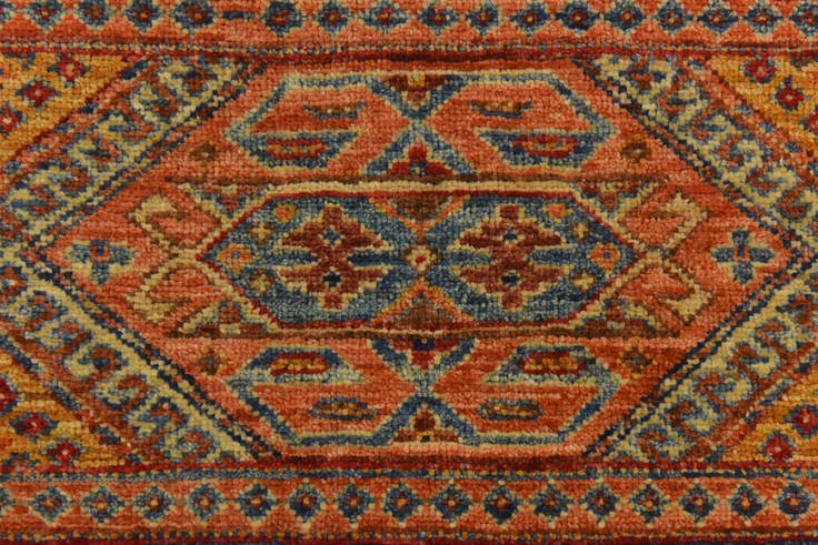 Detail image of 4' 11 x 6' 3 Hand Knotted Ariana Ziegler Rug