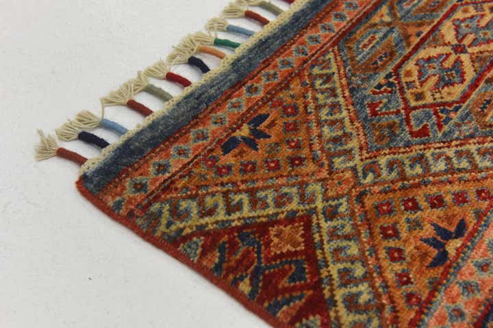 4' 11 x 6' 3 Hand Knotted Ariana Ziegler Rug