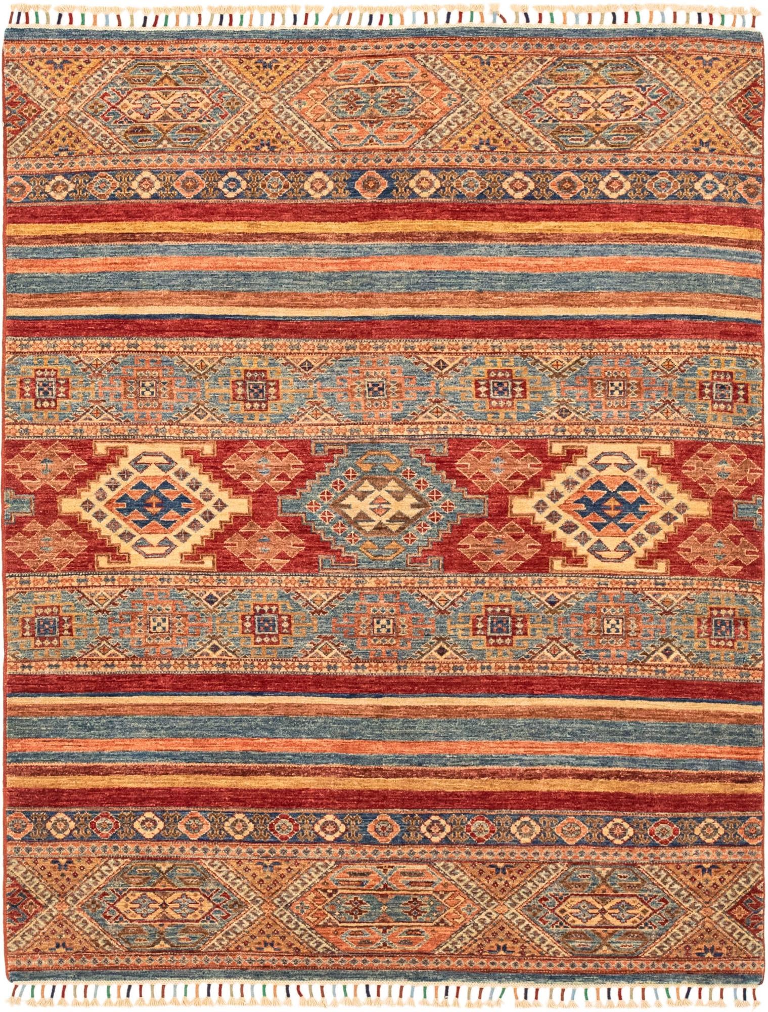 4' 11 x 6' 3 Hand Knotted Ariana Ziegler Rug