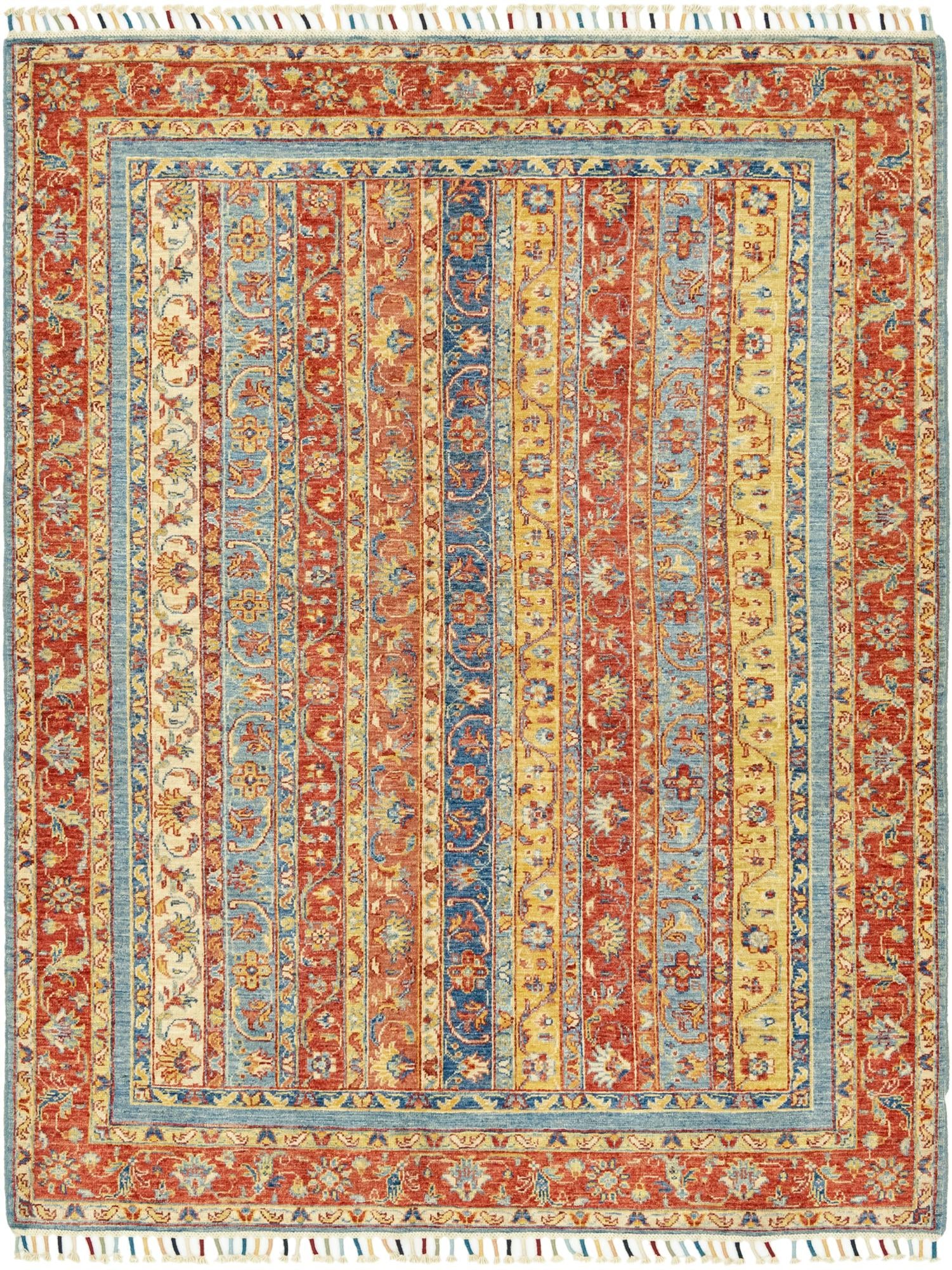 5' x 6' 3 Hand Knotted Ariana Ziegler Rug