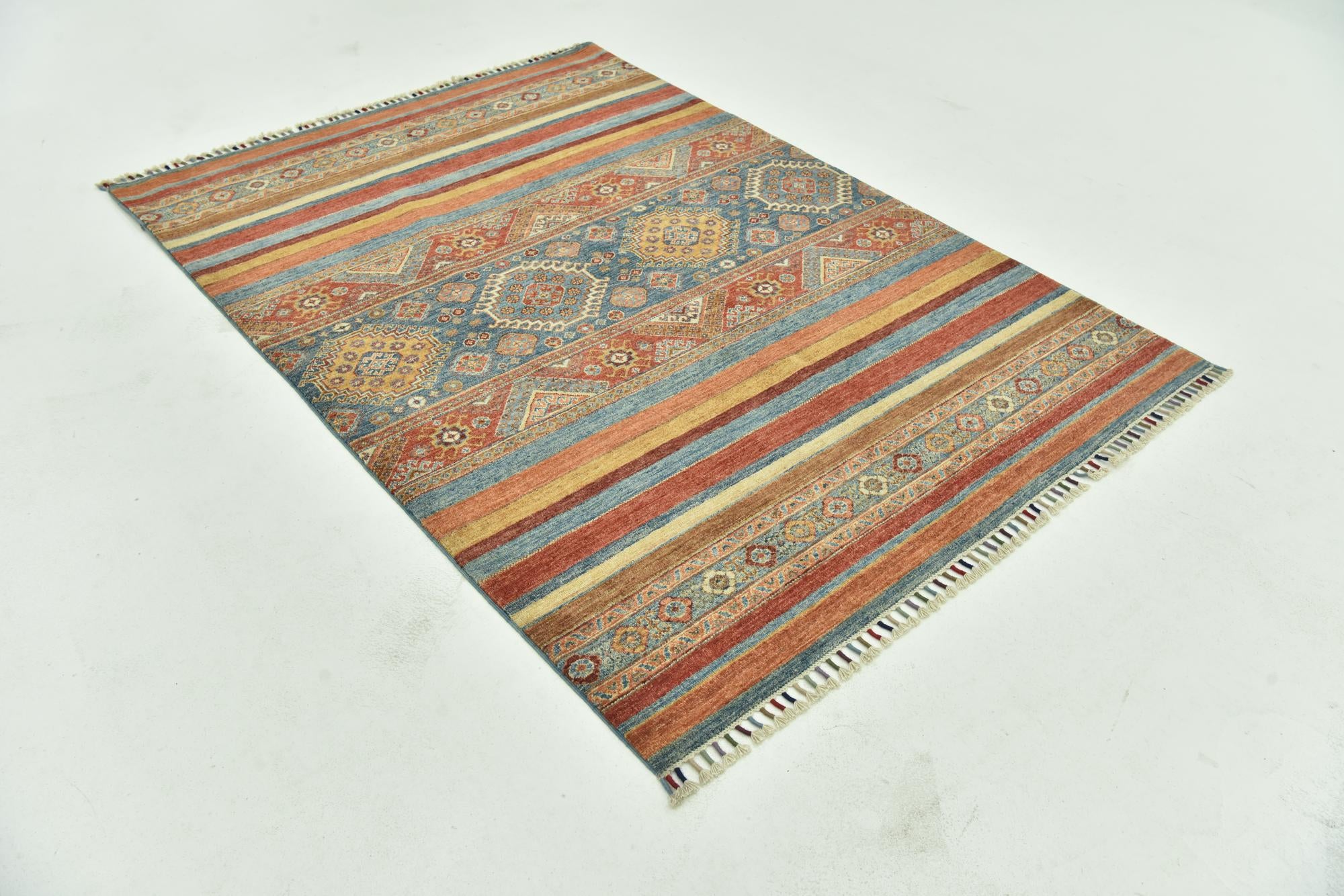 4' 9 x 6' 8 Hand Knotted Ariana Ziegler Rug