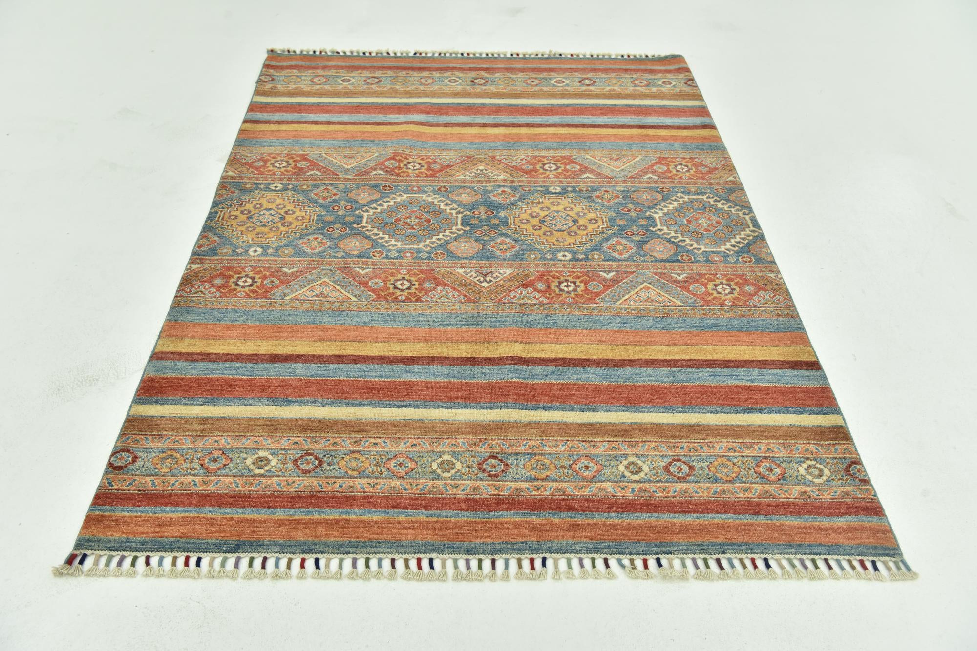 4' 9 x 6' 8 Hand Knotted Ariana Ziegler Rug