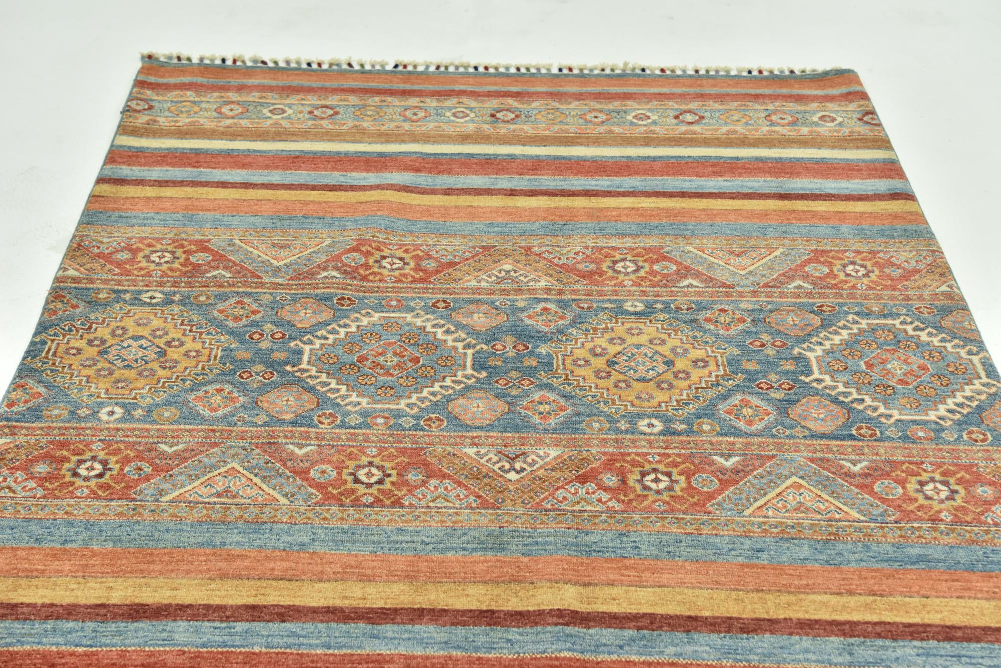 4' 9 x 6' 8 Hand Knotted Ariana Ziegler Rug