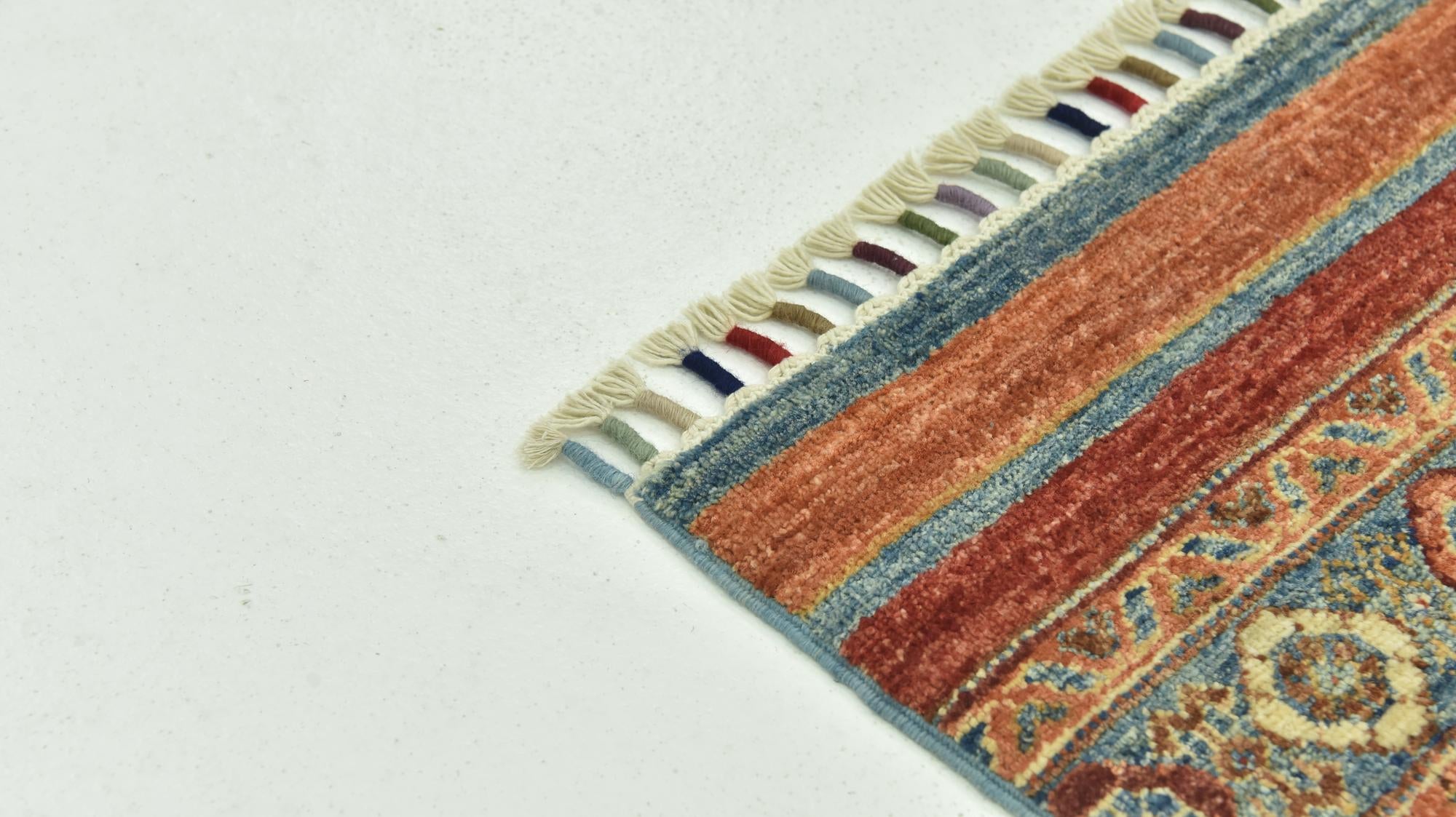 4' 9 x 6' 8 Hand Knotted Ariana Ziegler Rug