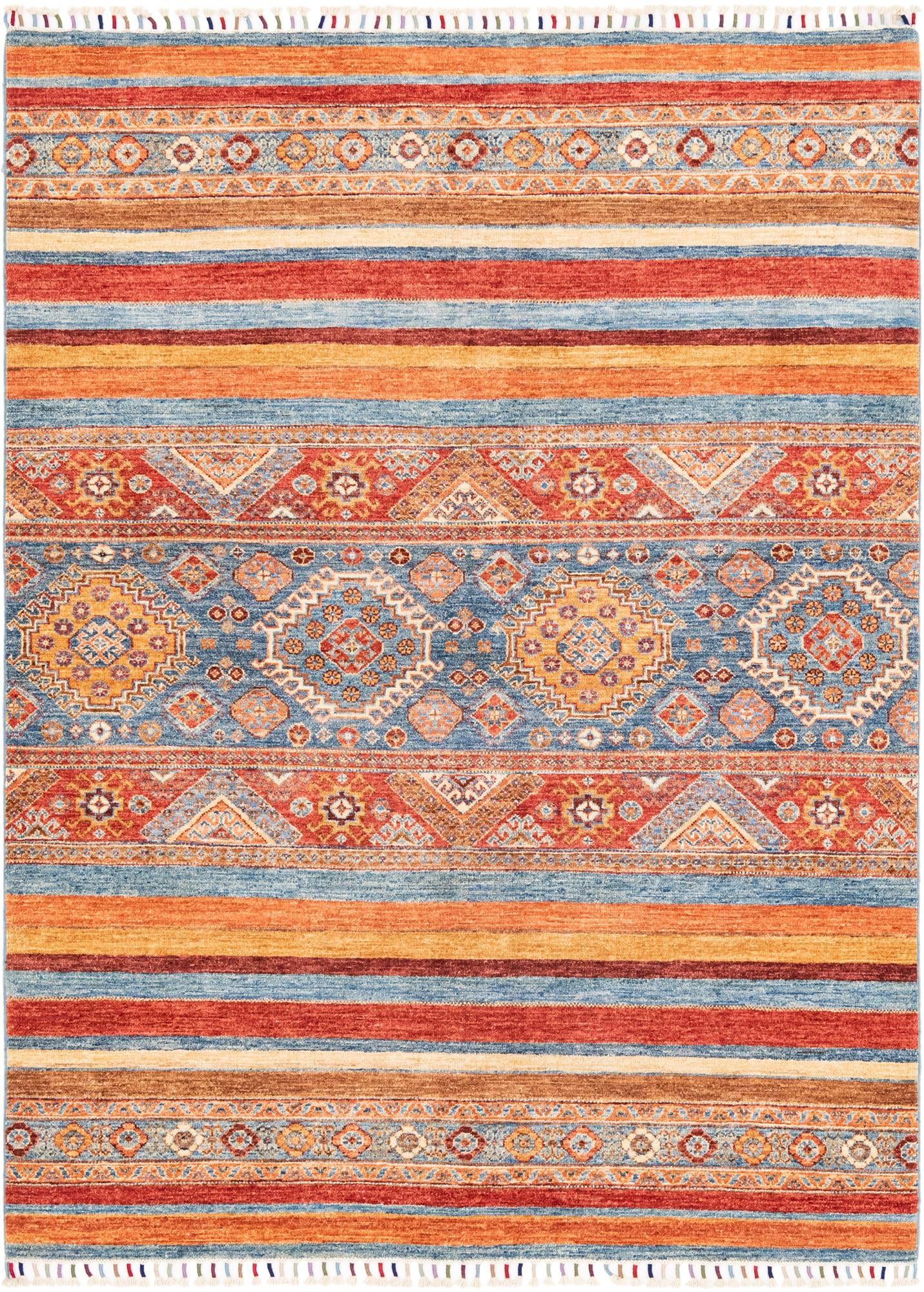 4' 9 x 6' 8 Hand Knotted Ariana Ziegler Rug