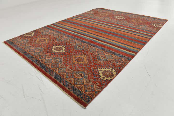 5' 8 x 7' 10 Hand Knotted Ariana Ziegler Rug