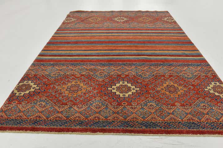 5' 8 x 7' 10 Hand Knotted Ariana Ziegler Rug