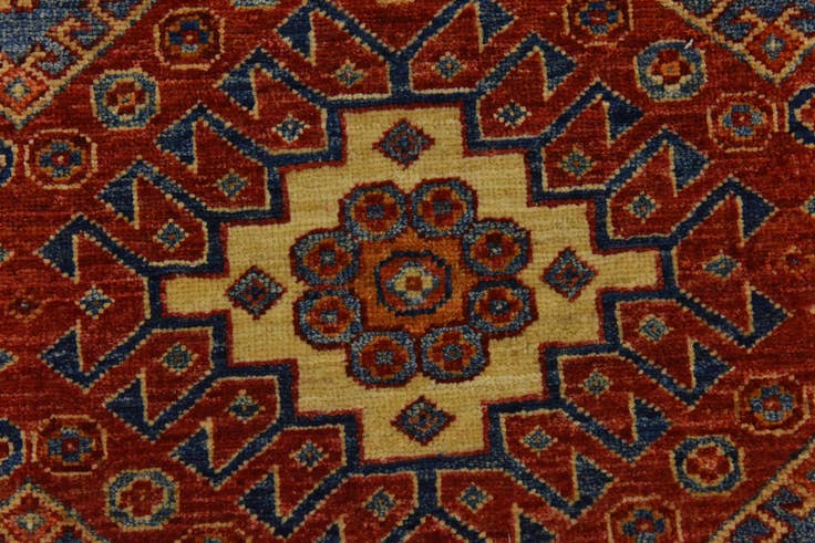 Detail image of 5' 8 x 7' 10 Hand Knotted Ariana Ziegler Rug