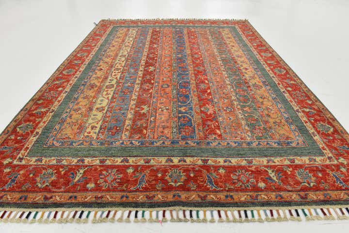 5' 8 x 8' Hand Knotted Ariana Ziegler Rug