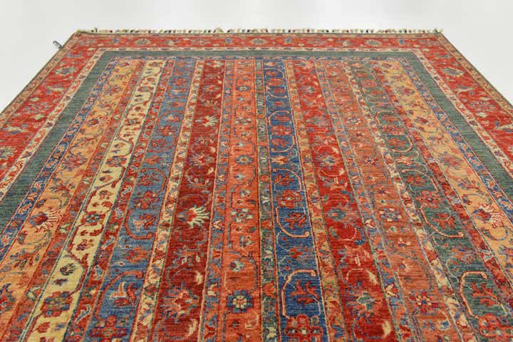 5' 8 x 8' Hand Knotted Ariana Ziegler Rug