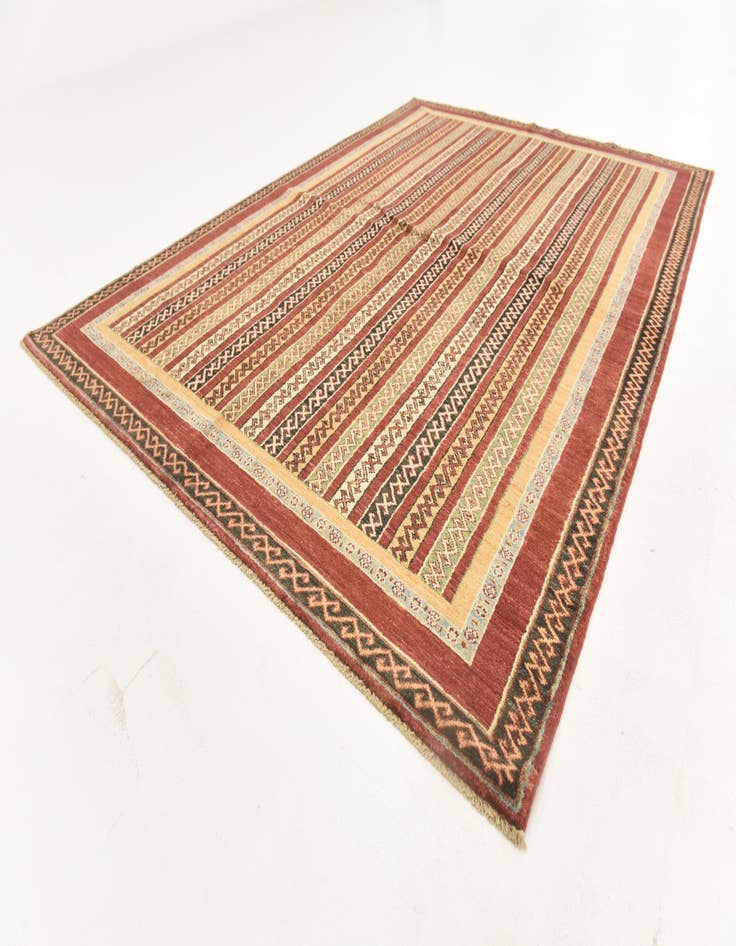 Detail image of 5' 7 x 7' 8  Hand Knotted Ariana Ziegler Rug