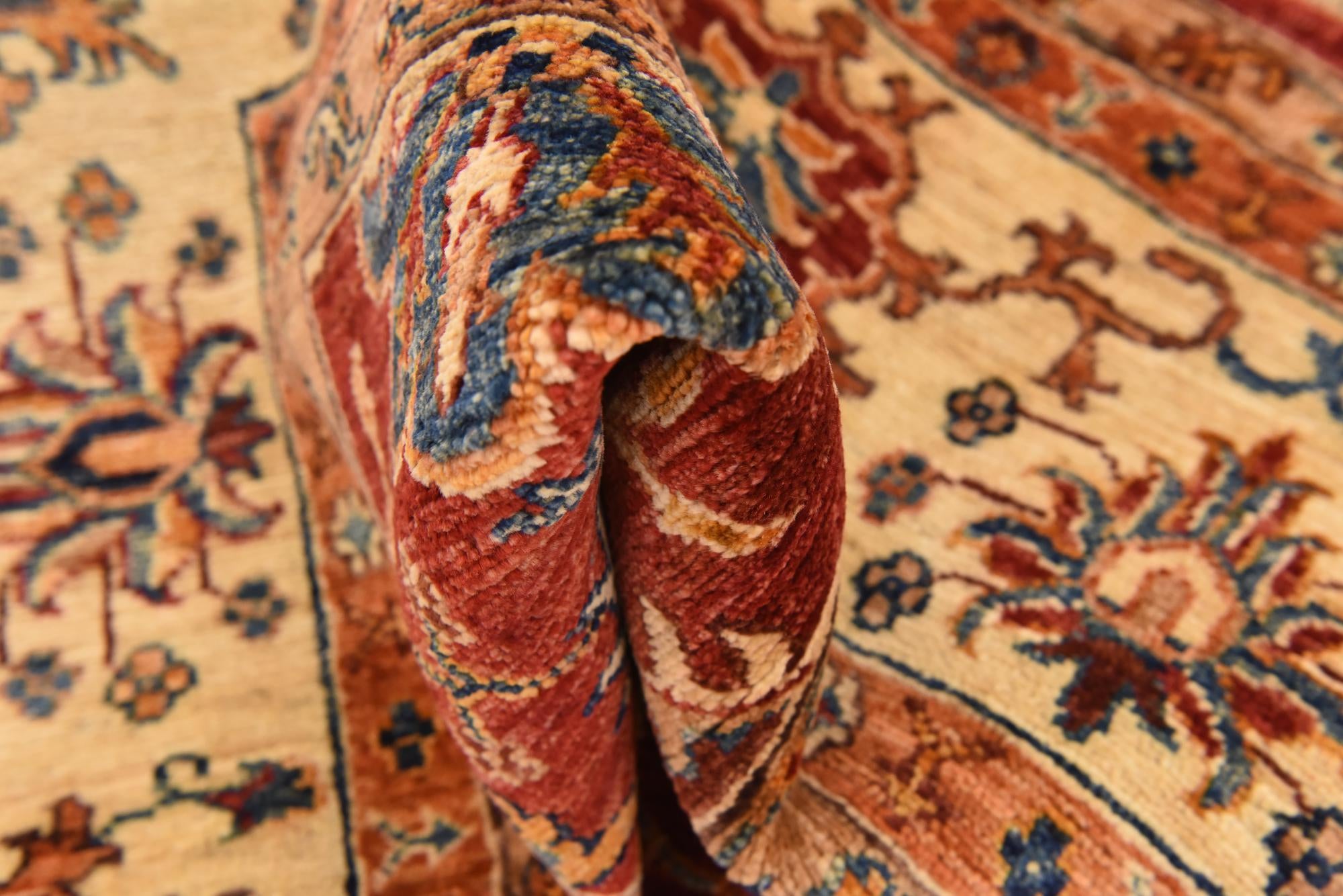 7' x 10' 2 Hand Knotted Ariana Ziegler Rug