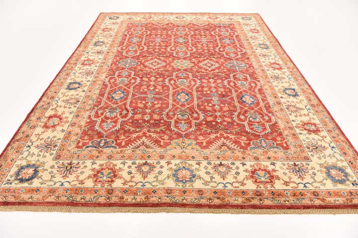7' x 10' 2 Hand Knotted Ariana Ziegler Rug