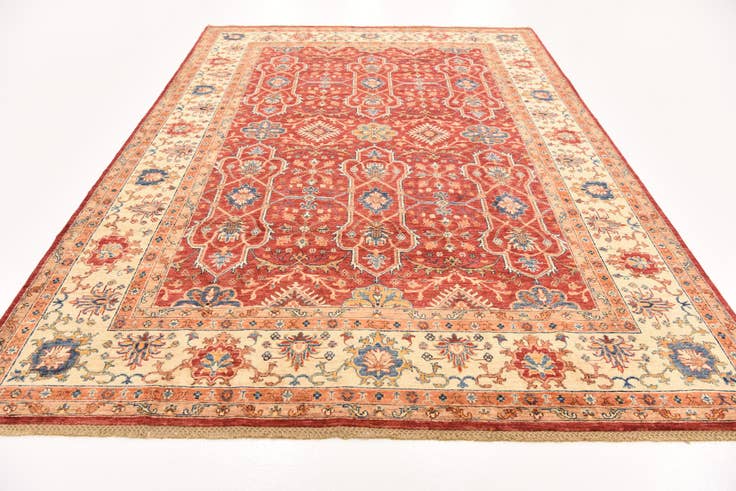 Detail image of 7' x 10' 2 Hand Knotted Ariana Ziegler Rug