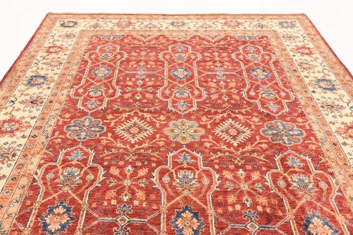 7' x 10' 2 Hand Knotted Ariana Ziegler Rug