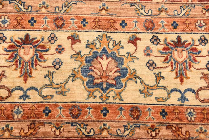 Detail image of 7' x 10' 2 Hand Knotted Ariana Ziegler Rug