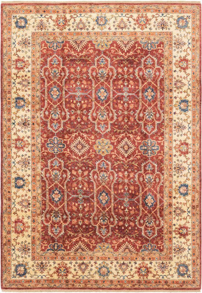 7' x 10' 2 Hand Knotted Ariana Ziegler Rug