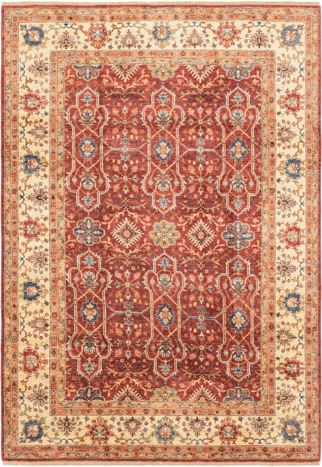 Detail image of 7' x 10' 2 Hand Knotted Ariana Ziegler Rug