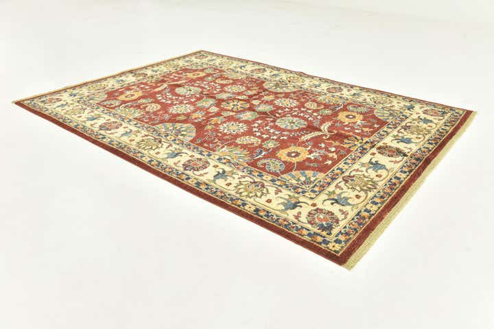 5' 7 x 7' 8 Hand Knotted Ariana Ziegler Rug