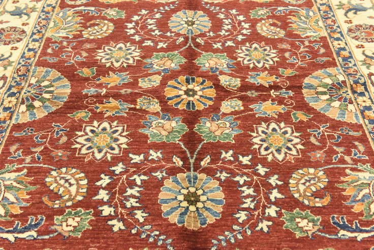 Detail image of 5' 7 x 7' 8 Hand Knotted Ariana Ziegler Rug