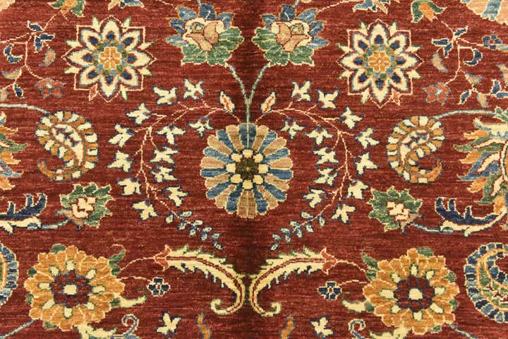 5' 7 x 7' 8 Hand Knotted Ariana Ziegler Rug