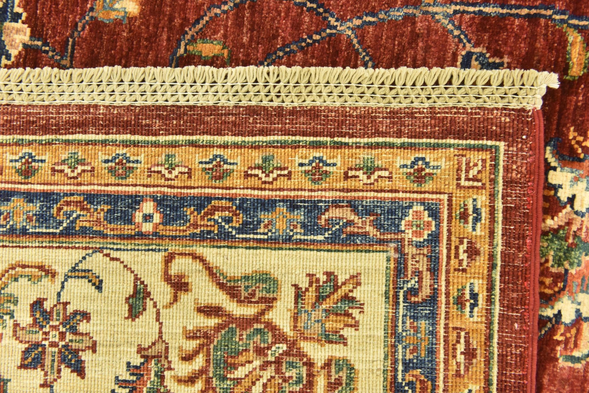 5' 8 x 8' Hand Knotted Ariana Ziegler Rug