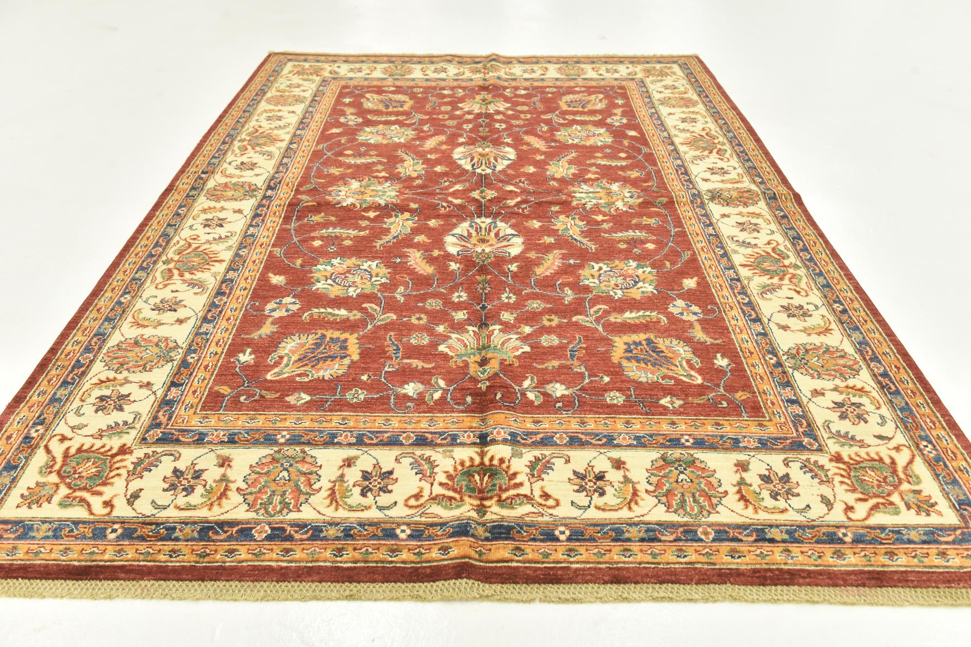 5' 8 x 8' Hand Knotted Ariana Ziegler Rug