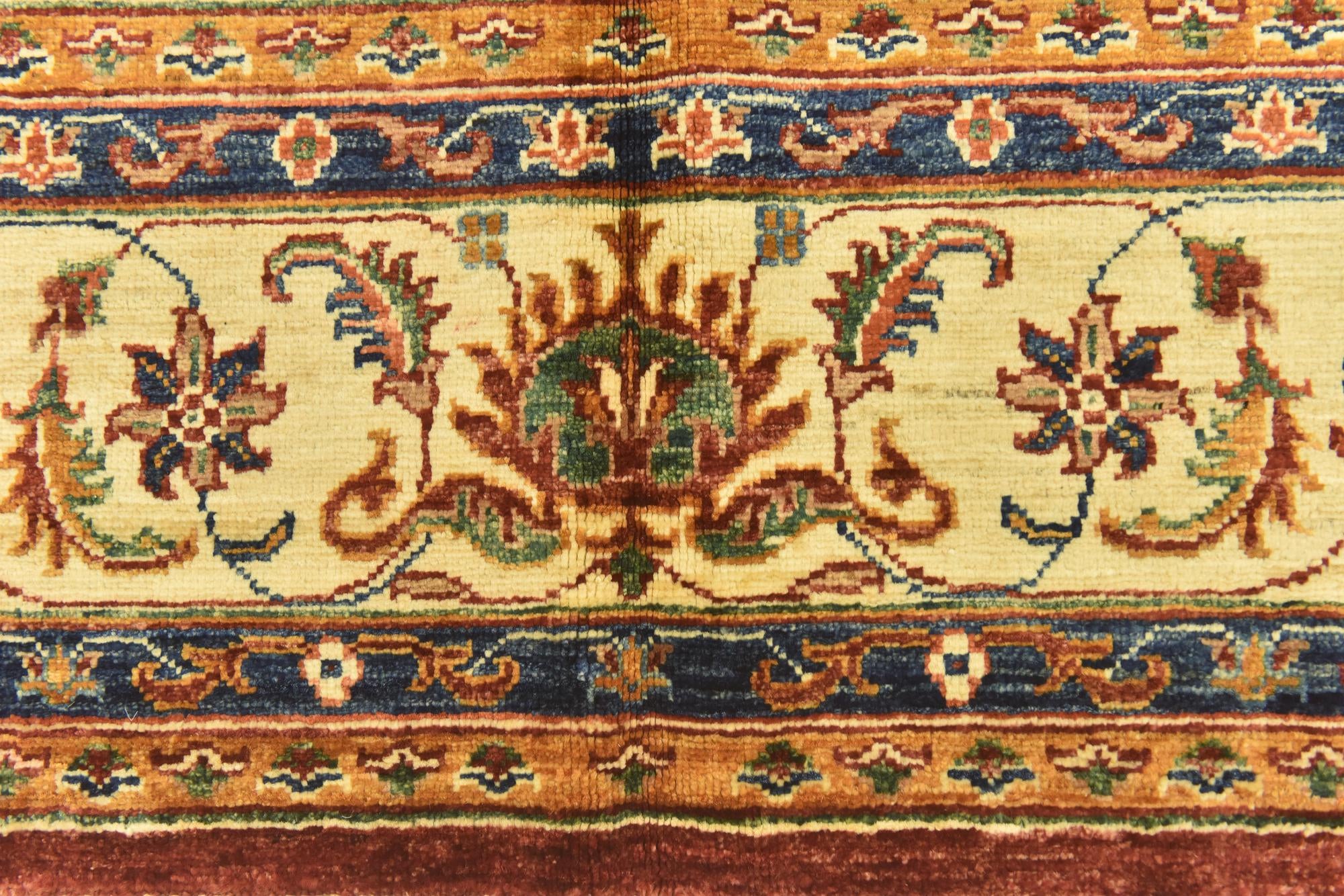 5' 8 x 8' Hand Knotted Ariana Ziegler Rug
