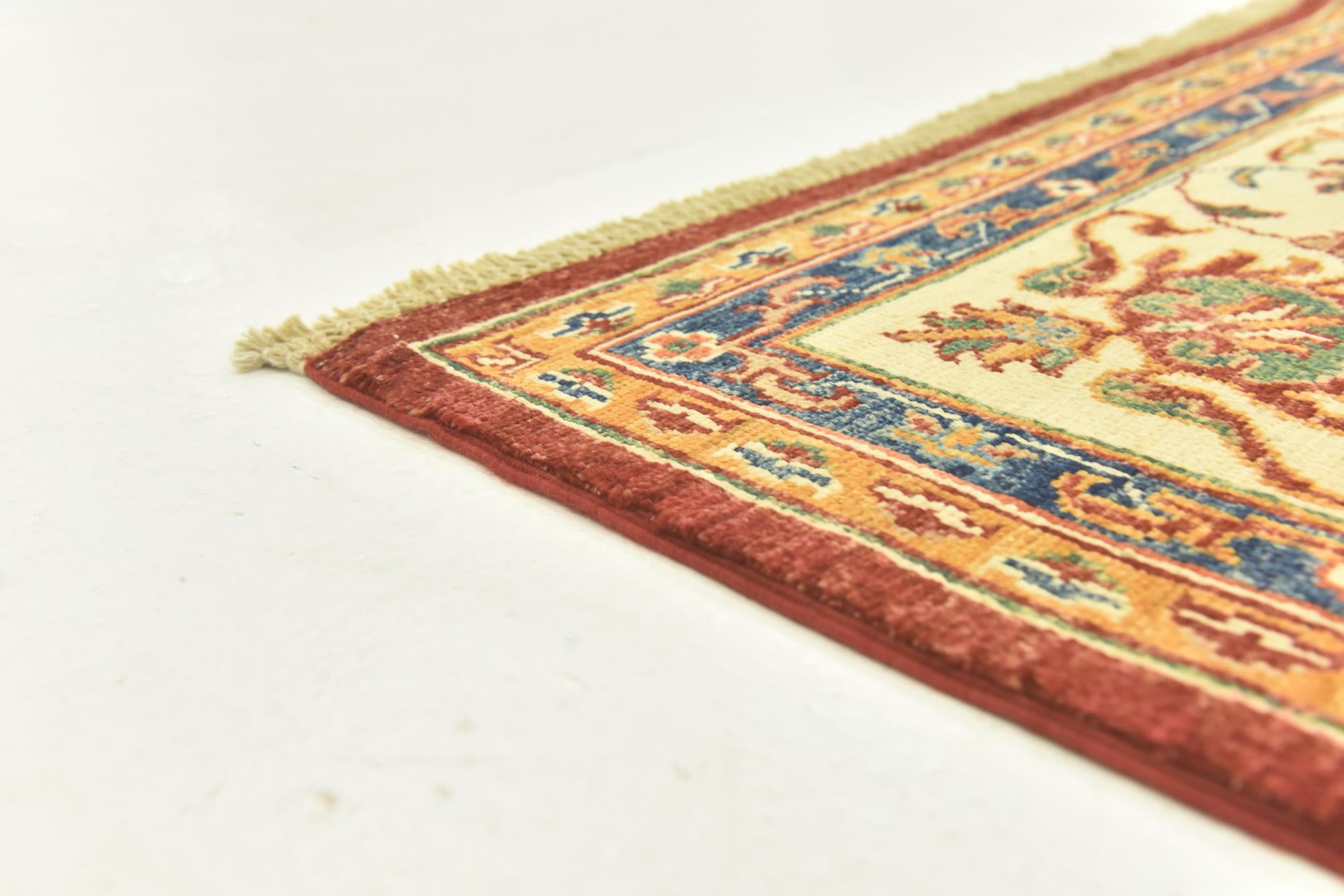 5' 8 x 8' Hand Knotted Ariana Ziegler Rug