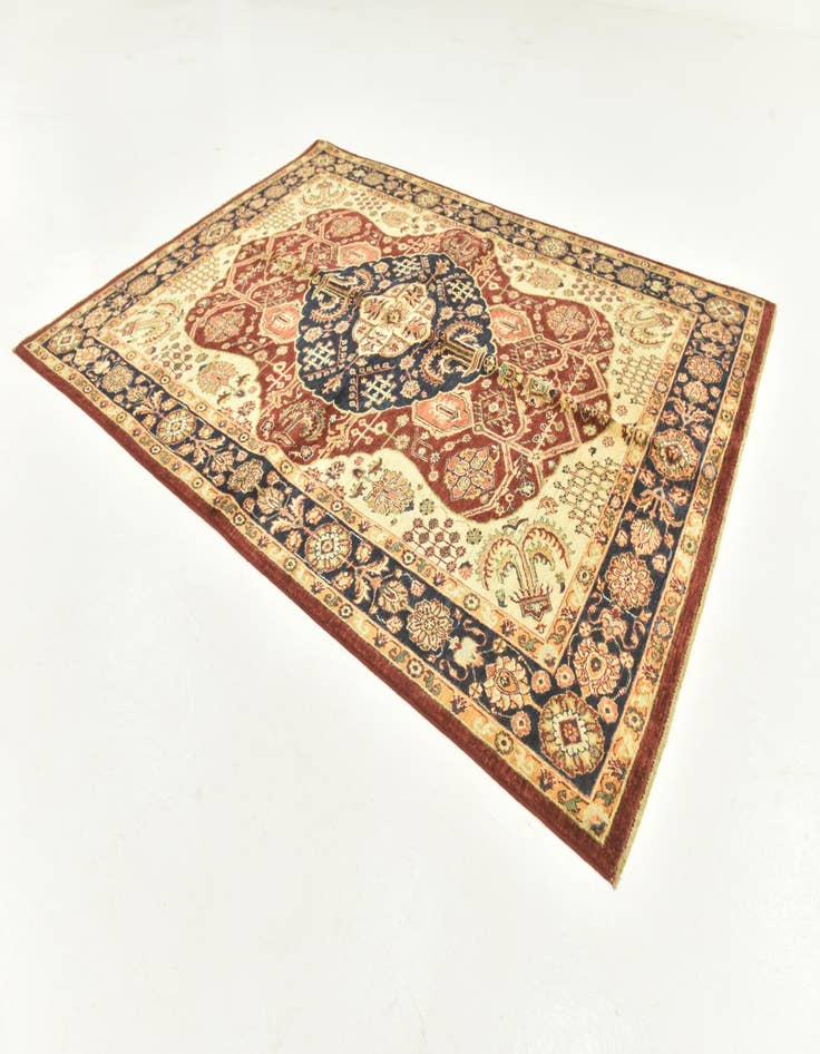 Detail image of 5' 7 x 7' 9  Hand Knotted Ariana Ziegler Rug