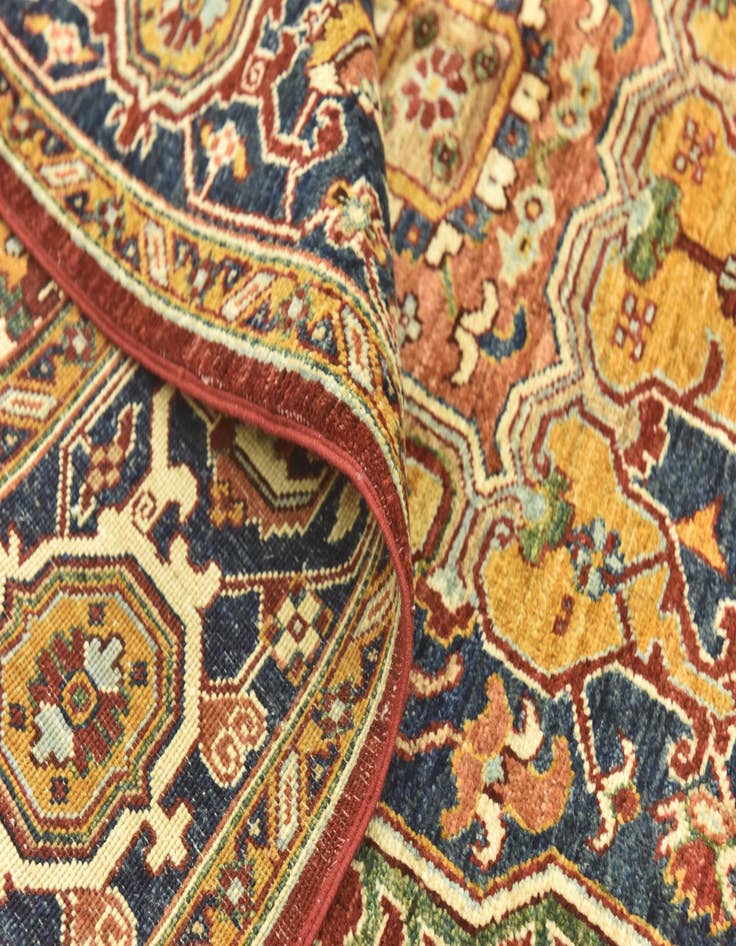 Detail image of 5' 8 x 8' 3  Hand Knotted Ariana Ziegler Rug